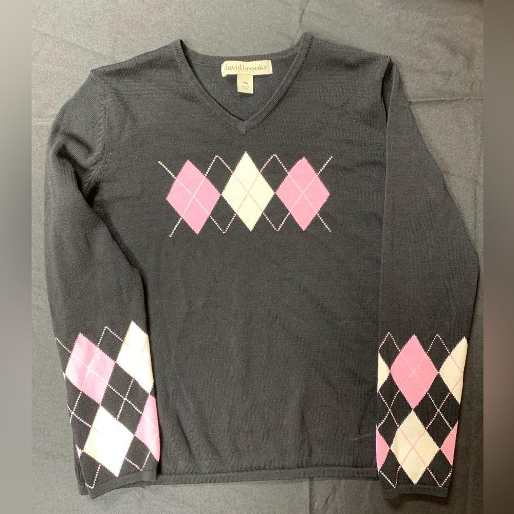 David Brooks Peties. Womens Sweater. Condition:like New. Size:PM. - Picture 6 of 7